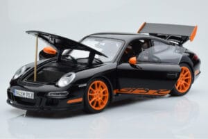 Porsche 911 997 GT3 RS Čierny AUTOart 1:18 WAP02112017 Kov – obrázok 2 z 8