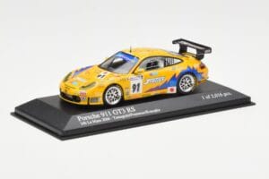 Porsche 911 997 GT3 RS T2M #91 Yamagishi / Fournoux / Konopka 24 Hours of Le Mans 2006 Minichamps 1:43 400066991 Kov – obrázok 2 z 4