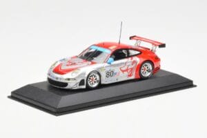 Porsche 911 997 GT3 RSR Flying Lizard #80 S. Neiman / J. Bergmeister / J. van Overbeek 24 Hours of Le Mans 2008 Minichamps 1: – obrázok 2 z 4