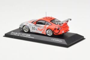 Porsche 911 997 GT3 RSR Flying Lizard #80 S. Neiman / P. Long / J. Van Overbeek 24 Hours of Le Mans 2006 Minichamps 1:43 4000 – obrázok 3 z 4