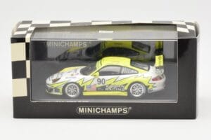 Porsche 911 997 GT3 RSR Krohn Racing #90 J. Bergmeister / T. Jonsson / T. Krohn 24 Hours of Le Mans 2006 Minichamps 1:43 4000 – obrázok 4 z 4