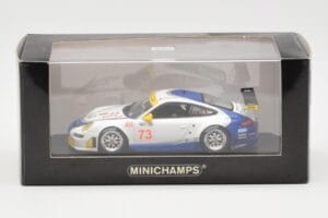 Porsche 911 997 GT3 RSR Tafel Racing #73 J. Tafel / J. Farnbacher 12 Hours of Sebring 2010 Minichamps 1:43 400076473 Kov – obrázok 4 z 4