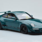 Porsche 911 997 RWB Syunkashuto Zelený GT Spirit 1:18 - image 4 of 6