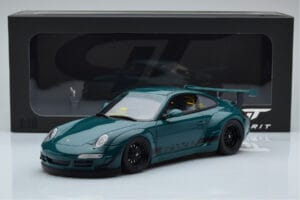 Porsche 911 997 RWB Syunkashuto Zelený GT Spirit 1:18 GT896 Živica – obrázok 6 z 6