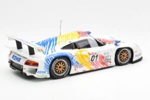 Porsche 911 GT1 #1 A. McNish / R. Sullivan / U. Alzen Rohr Motorsport Daytona 24 Hours 1998 UT Models 1:18 39611 Kov – obrázok 2 z 6