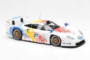 Porsche 911 GT1 #1 A. McNish / R. Sullivan / U. Alzen Rohr Motorsport Daytona 24 Hours 1998 UT Models 1:18 39611 Kov – obrázok 4 z 6