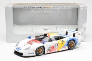 Porsche 911 GT1 #1 A. McNish / R. Sullivan / U. Alzen Rohr Motorsport Daytona 24 Hours 1998 UT Models 1:18 39611 Kov – obrázok 6 z 6