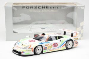 Porsche 911 GT1 #38 T. Boutsen / M. Kelleners 24 Hours of Le Mans 1998 UT Models 1:18 39817 Kov – obrázok 6 z 6