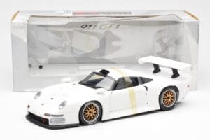 Porsche 911 GT1 Biely UT Models 1:18 180966699 Kov – obrázok 6 z 6