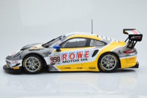 Porsche 911 GT3 R Rowe Racing #998 F. Makowiecki / A. Pilet / N. Tandy 2nd Place 24 Hours of Spa-Francorchamps 2019 Minichamp – obrázok 3 z 6