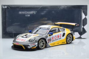 Porsche 911 GT3 R Rowe Racing #998 F. Makowiecki / A. Pilet / N. Tandy 2nd Place 24 Hours of Spa-Francorchamps 2019 Minichamp – obrázok 6 z 6