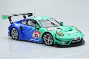 Porsche 911 GT3 R Falken Motorsports #33 K. Bachler / M. Muller / T. Engelhart / M. Werner 24 Hours of Nurburgring 2020 Minic – obrázok 4 z 6