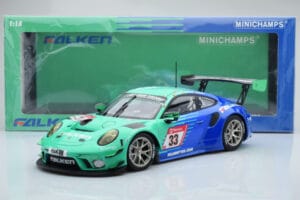 Porsche 911 GT3 R Falken Motorsports #33 K. Bachler / M. Muller / T. Engelhart / M. Werner 24 Hours of Nurburgring 2020 Minic – obrázok 6 z 6
