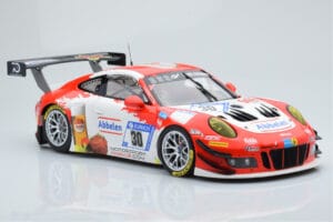 Porsche 911 GT3 R Frikadelli Racing Team #30 M. Muller / M. Arnold / F. Henzler / M. Campbell 24 Hours of Nurburgring 2018 Mi – obrázok 4 z 6