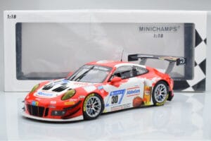 Porsche 911 GT3 R Frikadelli Racing Team #30 M. Muller / M. Arnold / F. Henzler / M. Campbell 24 Hours of Nurburgring 2018 Mi – obrázok 6 z 6