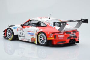 Porsche 911 GT3 R Frikadelli Racing Team #31 M. Arnold / I. Fernandez Winners VLN Round 3 2018 Minichamps 1:18 153186991 Kov – obrázok 5 z 6