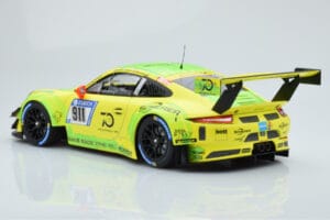 Porsche 911 GT3 R Manthey Racing #911 F. Scherer / K. Estre / R. Dumas / L. Vanthoor / E. Bamber 24 Hours of Nurburgring 2018 – obrázok 5 z 6