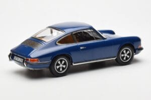 Porsche 911 S 901 Modrý Norev 1:18 187647 Kov – obrázok 2 z 6