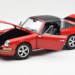 Porsche 911 Targa S Červený Schuco 1:18 450036200 - image 2 of 9