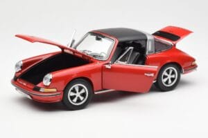 Porsche 911 Targa S Červený Schuco 1:18 450036200 Kov – obrázok 2 z 9