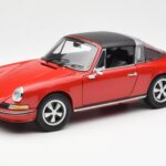 Porsche 911 Targa S Červený Schuco 1:18 450036200