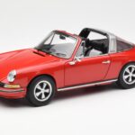 Porsche 911 Targa S Červený Schuco 1:18 450036200 - image 3 of 9