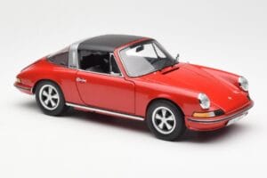 Porsche 911 Targa S Červený Schuco 1:18 450036200 Kov – obrázok 7 z 9