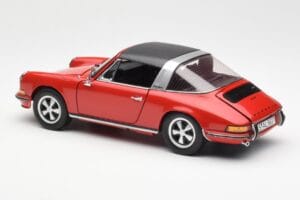 Porsche 911 Targa S Červený Schuco 1:18 450036200 Kov – obrázok 8 z 9