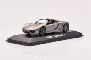 Porsche 918 Spyder Šedá Metalíza Minichamps 1:43 WAP0201910B Kov – obrázok 2 z 4