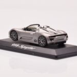 Porsche 918 Spyder Šedá Metalíza Minichamps 1:43 - image 3 of 4