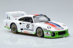 Porsche 935J #6 Liqui Moly Spa-Francorchamps DRM 1980 MCG 1:18 MCG18804R Kov – obrázok 4 z 6