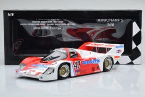 Porsche 956K Grand Prix Preston Henn T-Bird Swap Shop #47 D. Galica / D. Sutherland / P. Henn Brands Hatch 1000km 1983 Minich – obrázok 6 z 6