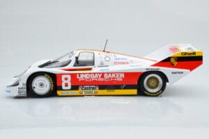 Porsche 956K Lindsay Saker #8 B. Wollek / C. Serra / S. Johansson 1000km Kyalami 1983 Minichamps 1:18 155836698 Kov – obrázok 3 z 6