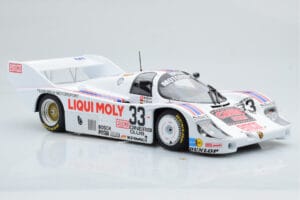 Porsche 956K Liqui Moly Brun Racing #33 H-J. Stuck / H. Grohs / W. Brun 1000km Spa 1983 Minichamps 1:18 155836633 Kov – obrázok 4 z 6