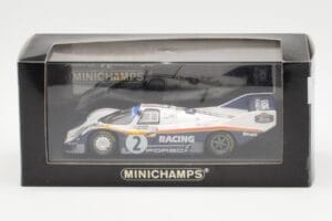 Porsche 956K #2 D. Bell / S. Bellof Winner 1000km of Fuji 1983 Minichamps 1:43 SBC009 Kov – obrázok 4 z 4
