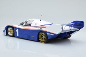Porsche 956K Porsche System Racing #1 J. Ickx / D. Bell Class Winners Silverstone 6 Hours 1982 Minichamps 1:18 155826601 Kov – obrázok 4 z 5