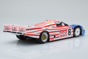 Porsche 956L Spirit of America #8 G. Follmer / J. Morton / K. Miller 24 Hours of Le Mans 1986 Minichamps 1:18 180866508 Kov – obrázok 3 z 8