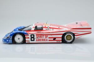Porsche 956L Spirit of America #8 G. Follmer / J. Morton / K. Miller 24 Hours of Le Mans 1986 Minichamps 1:18 180866508 Kov – obrázok 4 z 8