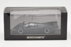 Porsche 962 Dauer Street Čierna Matná Minichamps 1:43 430064002 Kov – obrázok 4 z 4