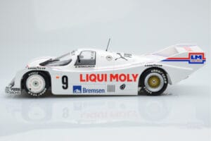 Porsche 962C Kremer Racing Liqui Moly #9 M. Winkelhock 3rd Place Norisring Trophy 1985 Minichamps 1:18 155856509 Kov – obrázok 3 z 6