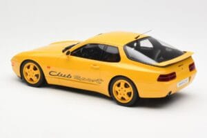 Porsche 968 Clubsport Žltý GT Spirit 1:18 GT129 Živica – obrázok 5 z 6