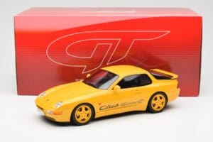 Porsche 968 Clubsport Žltý GT Spirit 1:18 GT129 Živica – obrázok 6 z 6