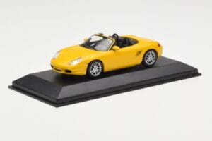 Porsche Boxster 986 Žltý Minichamps 1:43 400062072 Kov – obrázok 2 z 4
