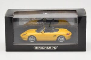 Porsche Boxster 986 Žltý Minichamps 1:43 400062072 Kov – obrázok 4 z 4