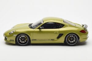 Porsche Cayman R 987 Peridot Metallic GT Spirit 1:18 GT425 Živica – obrázok 3 z 6