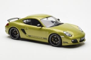 Porsche Cayman R 987 Peridot Metallic GT Spirit 1:18 GT425 Živica – obrázok 4 z 6
