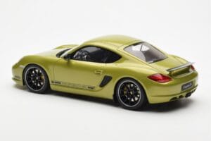 Porsche Cayman R 987 Peridot Metallic GT Spirit 1:18 GT425 Živica – obrázok 5 z 6