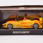 Porsche RS Spyder LMP2 #7 R. Dumas / T. Bernhard / E. Collard Sebring 12 Hours Winners 2008 Minichamps 1:43 - image 4 of 4