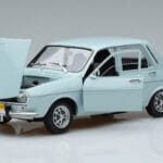 Renault 12 TS Svetlo Modrý Norev 1:18 185219 Kov - image 2 of 7