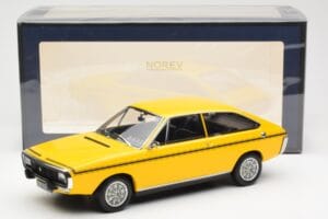 Renault 15 TL Žltý Čierny Norev 1:18 185351 Kov – obrázok 6 z 6